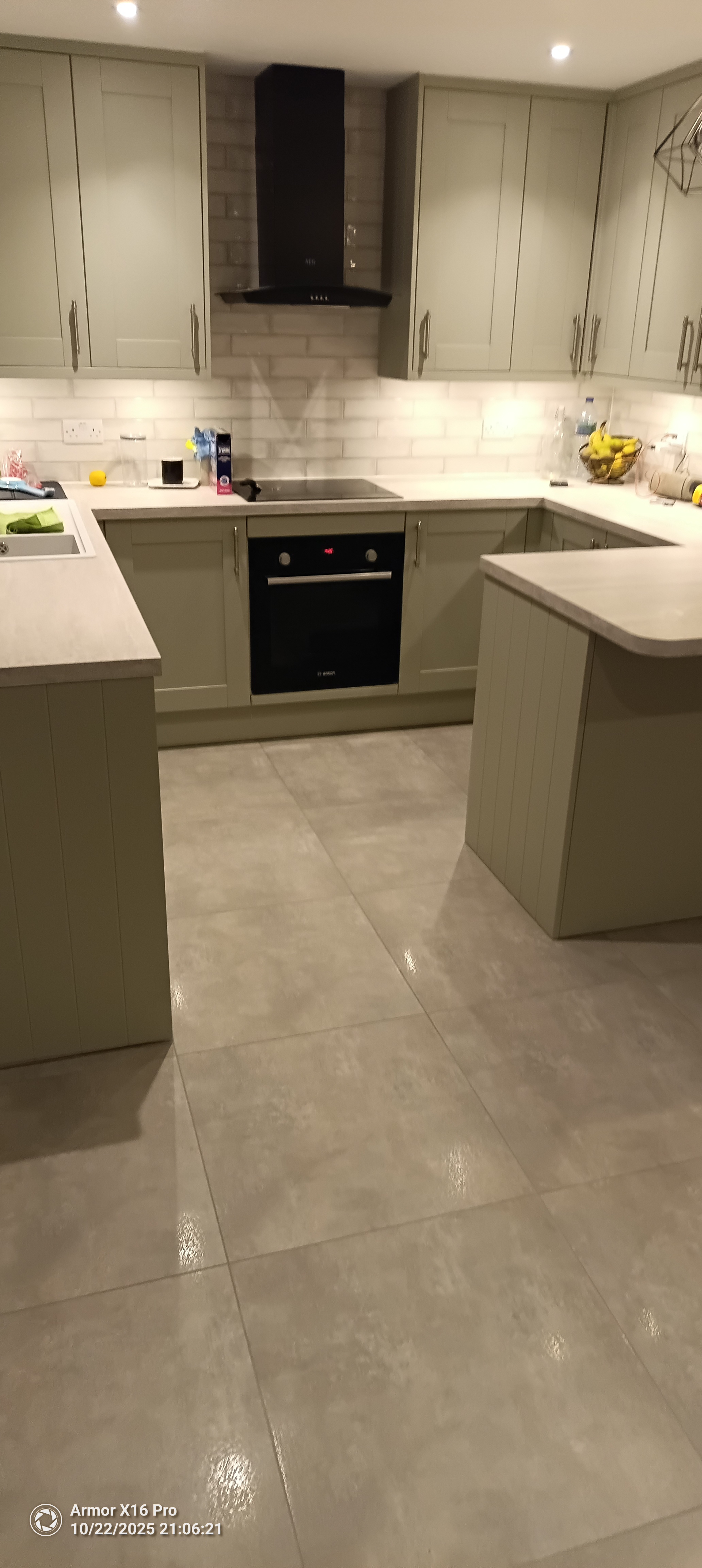 Kitchen refit after