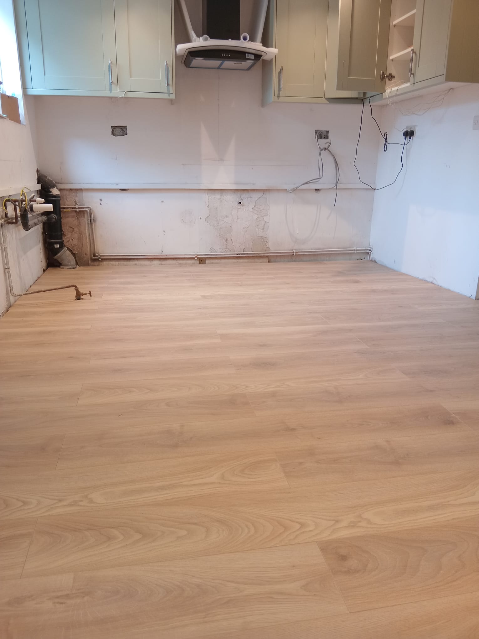 Kitchen refit before